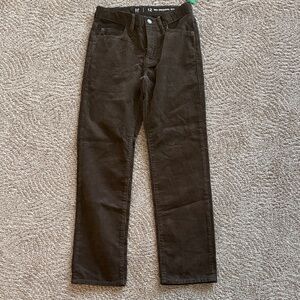 GAP Dark Brown Corduroy Pants